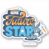 Baby BUGS BUNNY™ - Future Star Sticker (Voorkant)