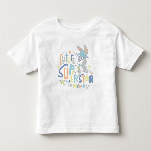 Baby BUGS BUNNY™ Future Superstar in training Kinder Shirts (Voorkant)