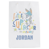 Baby BUGS BUNNY™ Future Superstar in training Medium Cadeauzakje (Voorkant)