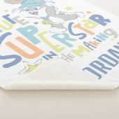 Baby BUGS BUNNY™ Future Superstar in training Sherpa Deken (3/4)