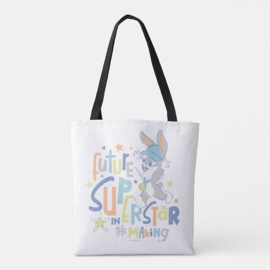 Baby BUGS BUNNY™ Future Superstar in training Tote Bag (Achterkant)