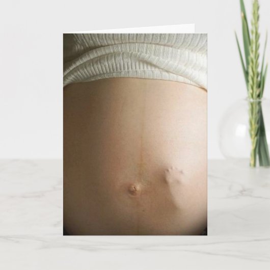 baby buil kaart (Voorkant)