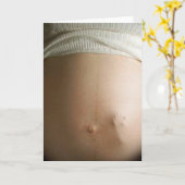 baby buil kaart (Gele Bloem)