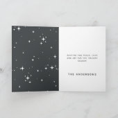 Baby buiten de typografie aankondiging (Binnen)