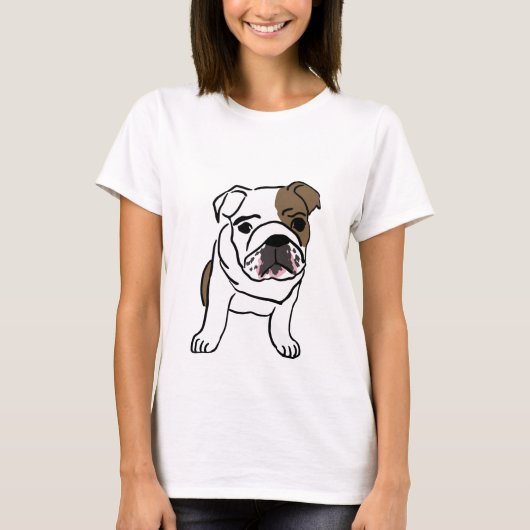 Baby Bulldog T-shirt (Voorkant)