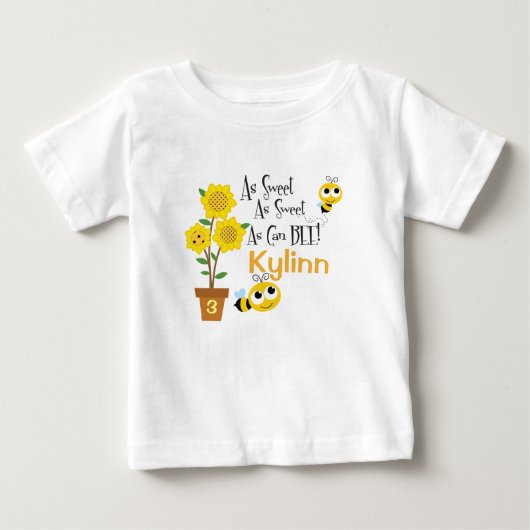 Baby Bumble Bee T-Shirt (Voorkant)