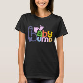 Baby bump moederschaps-T - shirts (Voorkant)