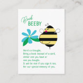 Baby Bump Mom Bee Book Beeby Informatiekaartje (Voorkant)