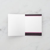 Baby Bump Stick Mom Gepersonaliseerde Note Kaart (Binnen)