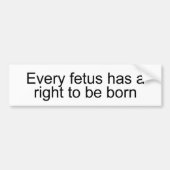 baby bumpersticker (Voorkant)