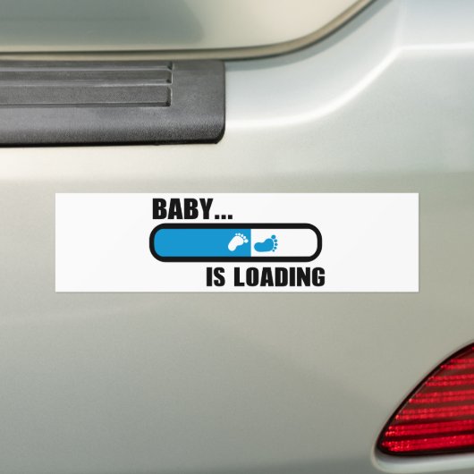 Baby Bumpersticker (Op auto)
