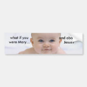 baby bumpersticker (Voorkant)
