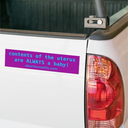 baby-bumpersticker bumpersticker (Op Truck)