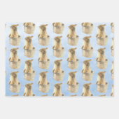 Baby Bunnies Afspeeltijd Inpakpapier Vel (Voorkant 2)