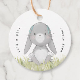 baby bunny baby shower bedankjes labels