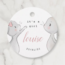 baby bunny baby shower bedankjes labels