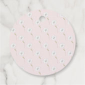 baby bunny baby shower bedankjes labels (Achterkant)