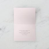 baby bunny baby shower bedankkaart (Binnen)