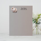 Baby Bunny Briefhoofd Ontwerp (Staand voorkant)