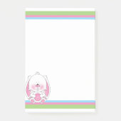Baby Bunny Cartoon Post-it® Notes (Voorkant)