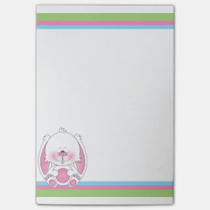 Baby Bunny Cartoon Post-it® Notes