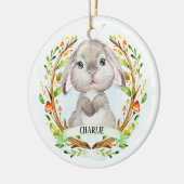 Baby Bunny Cute Keramisch Ornament (Links)