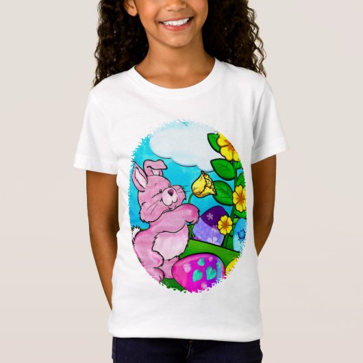Baby Bunny Easter T-shirt (Voorkant)