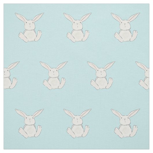 Baby bunny Fabric Stof (Swatch)