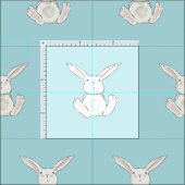 Baby bunny Fabric Stof (Delen)