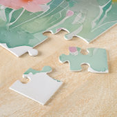 Baby Bunny in het voorjaar Legpuzzel (Zijkant)