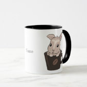 Baby bunny in mug mok (Voorkant rechts)