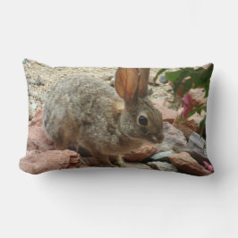 Baby Bunny in Sedona Rock Accent Sierkussen Kussen