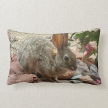 Baby Bunny in Sedona Rock Accent Sierkussen