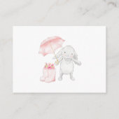 *~* Baby Bunny Konijnenlaarzen Paraplu Breng een b Informatiekaartje (Achterkant)