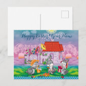 Baby Bunny little Briefkaart (Voorkant / Achterkant)