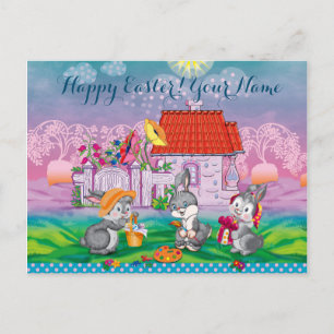 Baby Bunny little Briefkaart