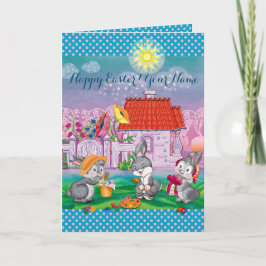 Baby Bunny little Feestdagen Kaart