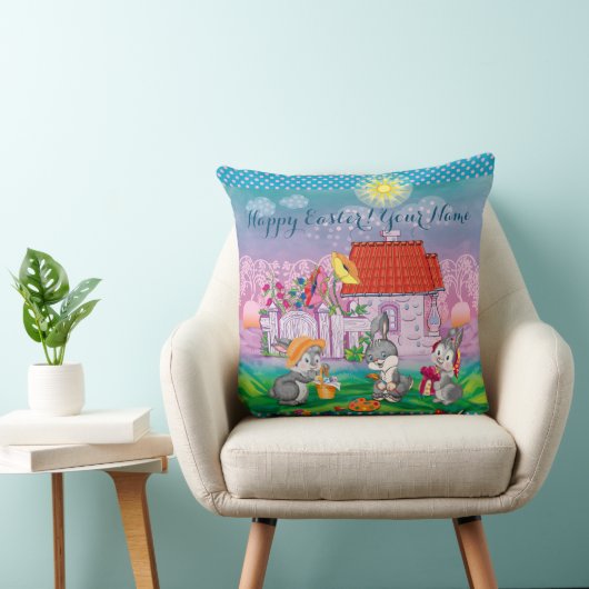 Baby Bunny little Kussen (Stoel)