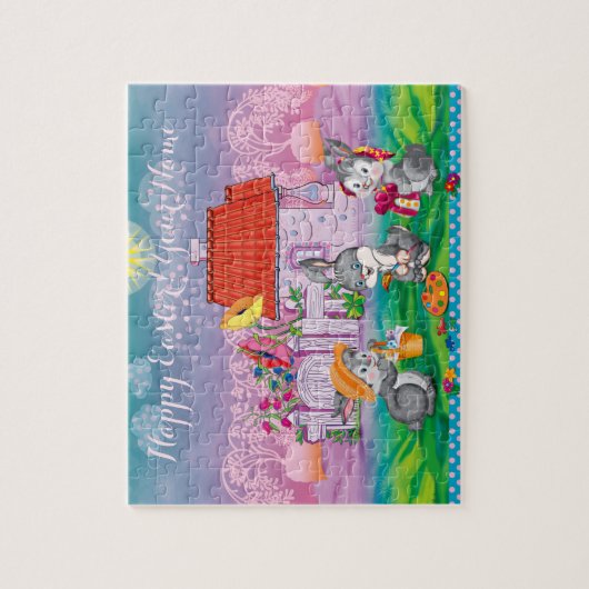 Baby Bunny little Legpuzzel (Verticaal)