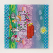 Baby Bunny little Legpuzzel (Horizontaal)