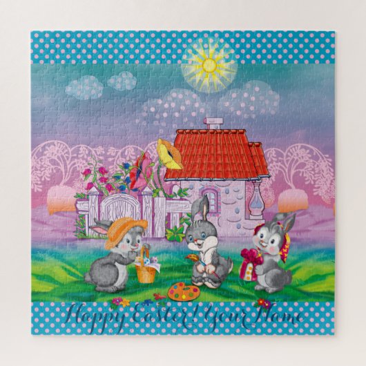 Baby Bunny little Legpuzzel (Verticaal)