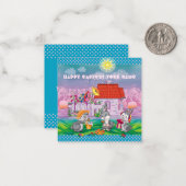 Baby Bunny little Notitiekaartje (Voorkant / Achterkant in situ)