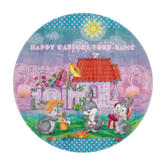 Baby Bunny little Snijplank (Voorkant)