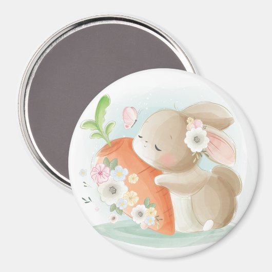 Baby Bunny Magnet (Voorkant / Achterkant)