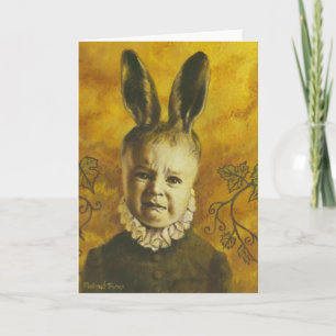Baby Bunny Mutant Greetings Kaart