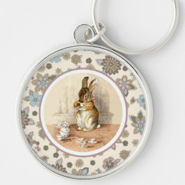 Baby Bunny Paasgeschenk Sleutelhanger