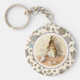 Baby Bunny Paasgeschenk Sleutelhanger