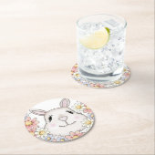 Baby Bunny Rabbit Paper Onderzetter (Insitu)