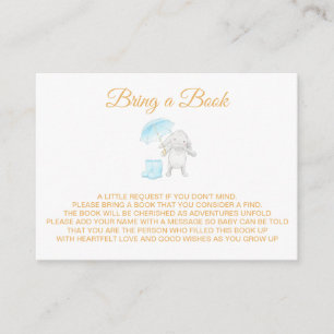 *~* Baby Bunny Rabbit Umbrella Boots brengen een b Informatiekaartje