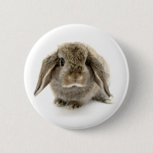 Baby Bunny Ronde Button 5,7 Cm